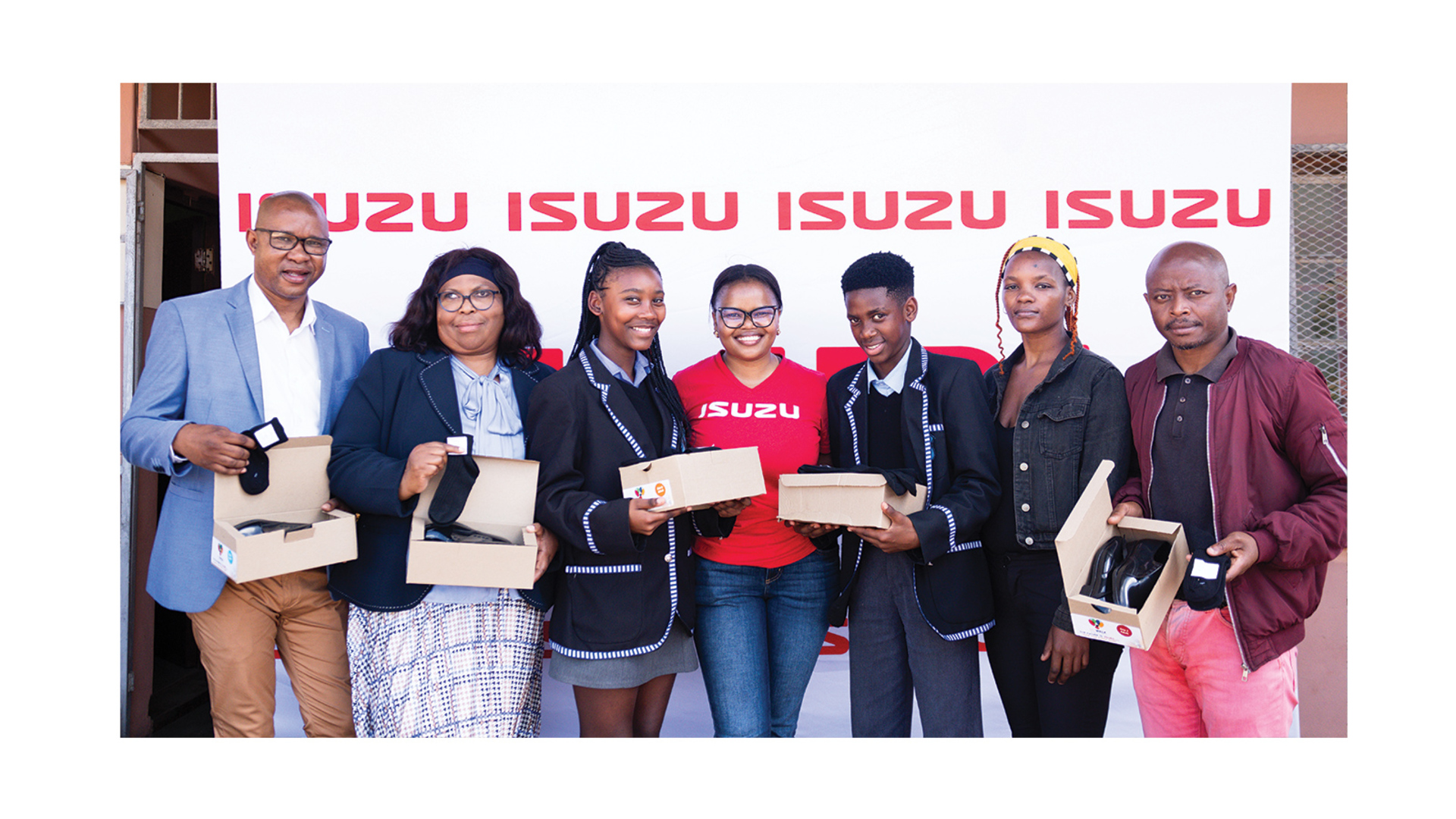 Isuzu Motors South Africa donates school w...