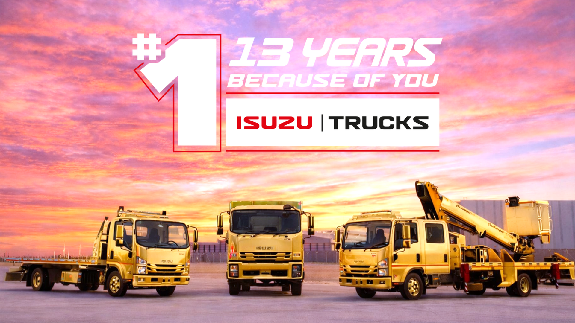 ISUZU Trucks celebrates 13 years of market...